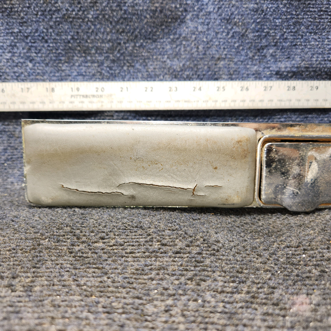 Used aircraft parts for sale, 66710-016 Piper PA28-161 Arm Rest Assembly w/ Pad and Ashtray -  LH