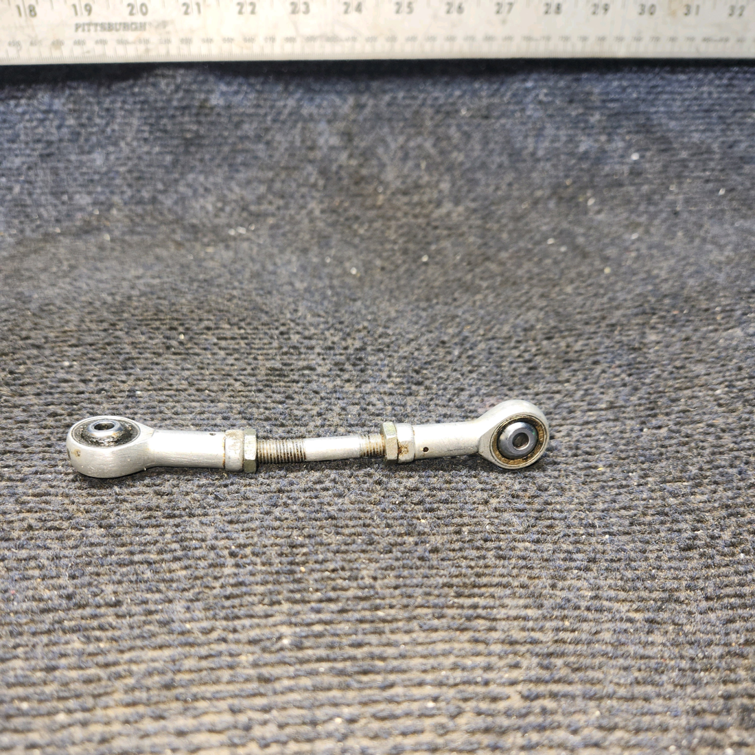 Used aircraft parts for sale, 0743608-2 Cessna 182G Push/Pull Rod Assembly Nose Gear Steering LH