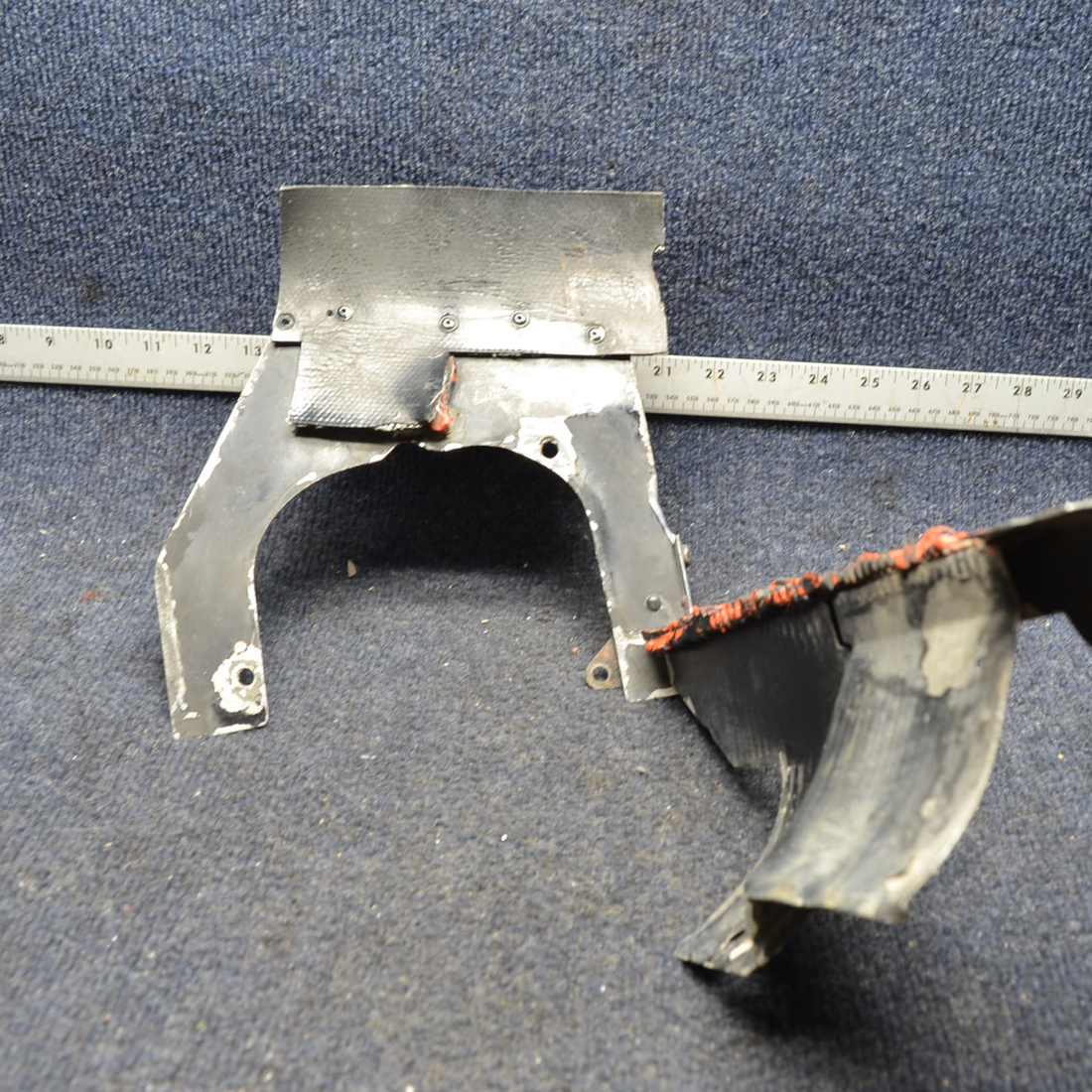 Used aircraft parts for sale, 2455044-1 Cessna 172RG FRONT LEFT BAFFLE ASSY