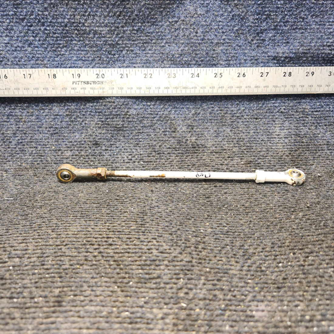 Used aircraft parts for sale, 0523537-2 cessna 150G Flap Push-Pull Rod Assembly