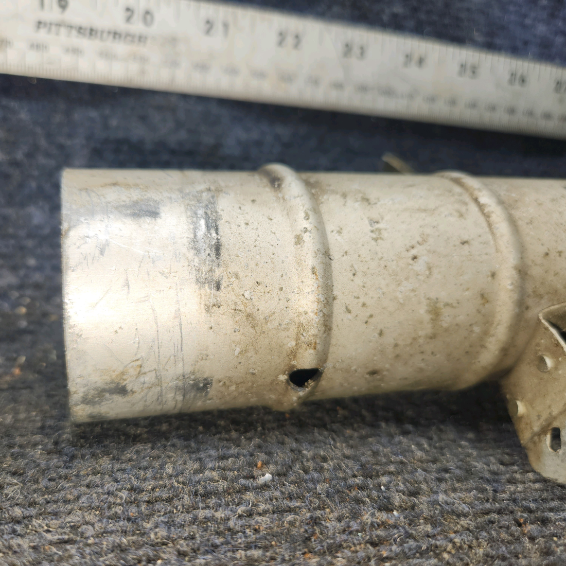 Used aircraft parts for sale, 0413163-8 Cessna 172E Tube Cabin Vent Assembly LH