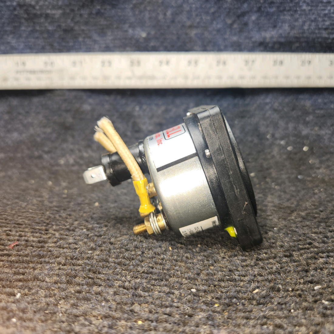 Used aircraft parts for sale, D1-211-5106 Mitchell Piper PA-28-140 Ammeter Amp Indicator Gauge