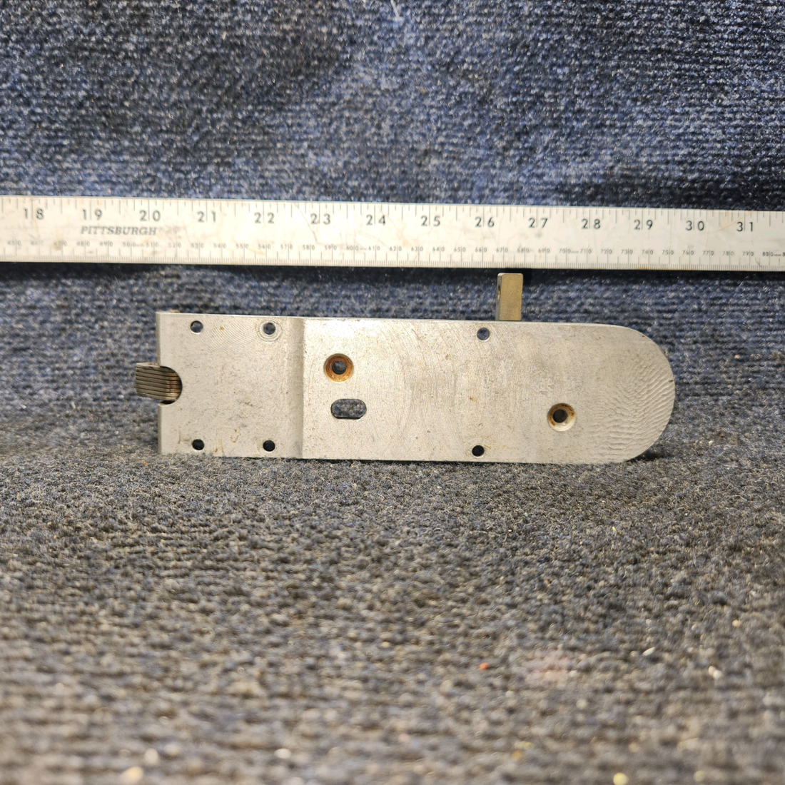Used aircraft parts for sale, H2532-5 Hartwell Beechcraft C23 SUNDOWNER Cabin Door Latch Base Assy LH