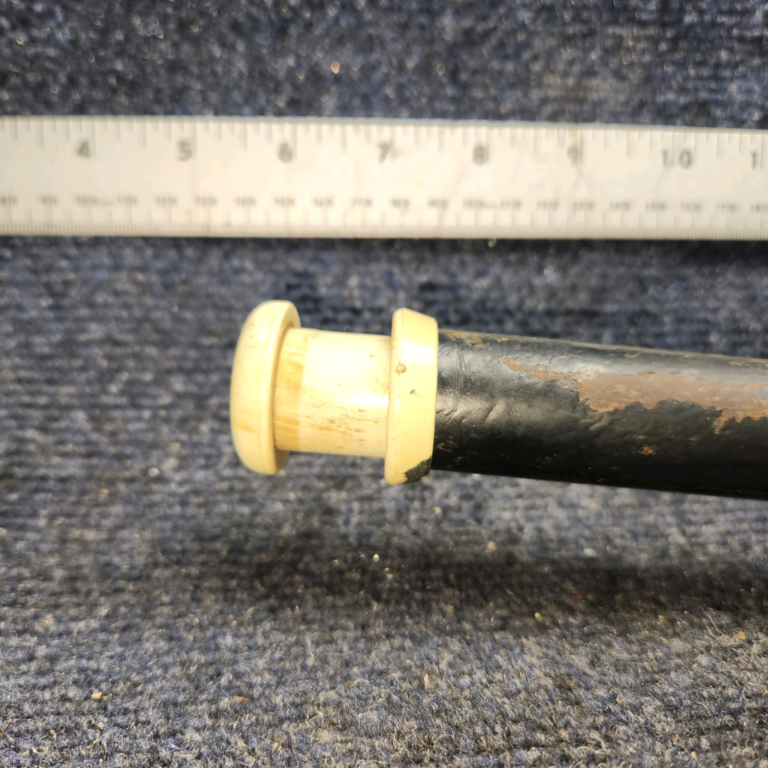 Used aircraft parts for sale, 0510166-6, 0510171-1 Cessna 172 E Flap Lever Assembly with Ratchet