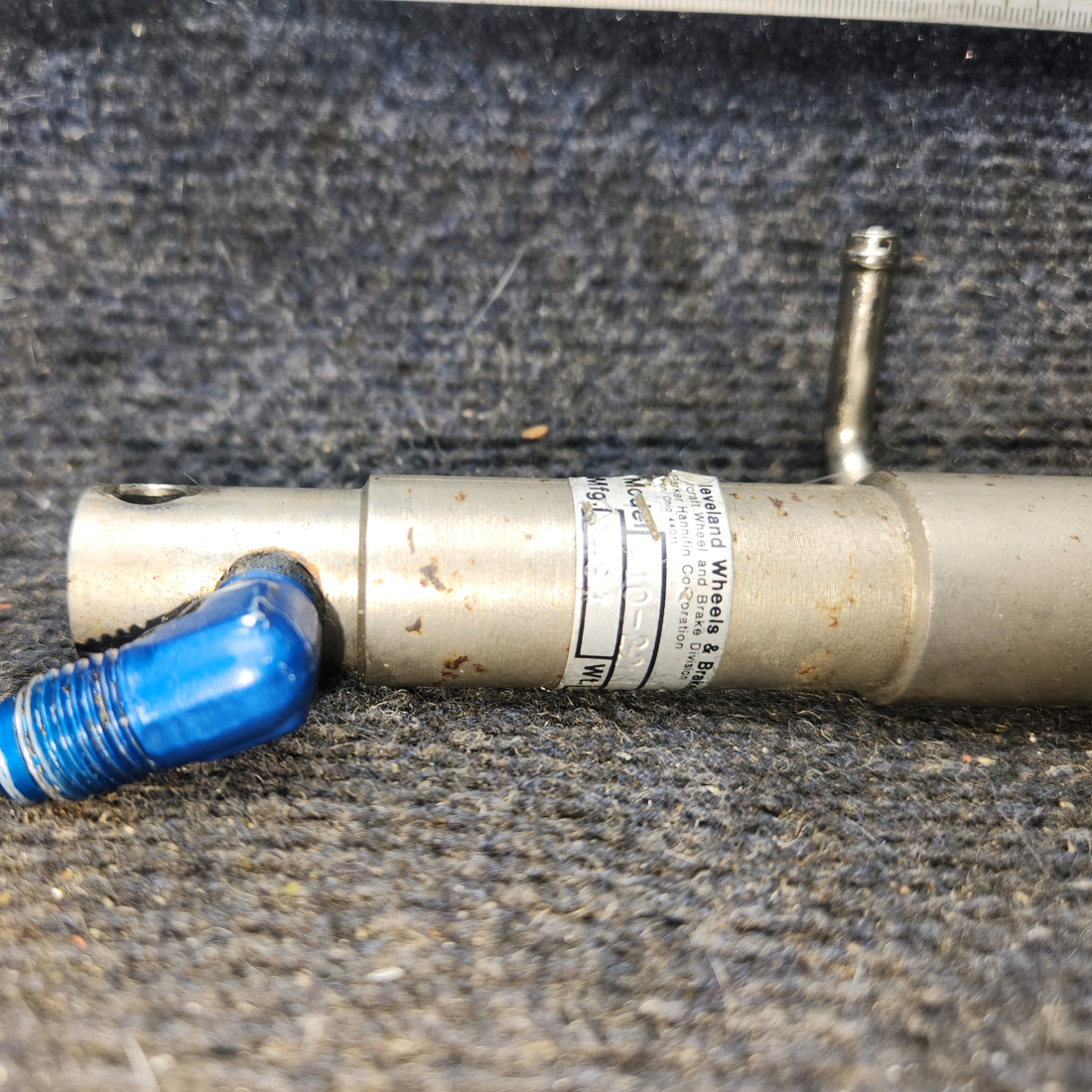 Used aircraft parts for sale, 455-938 Cleveland 10-22 piper PA-28-181 Master Cylinder Assembly