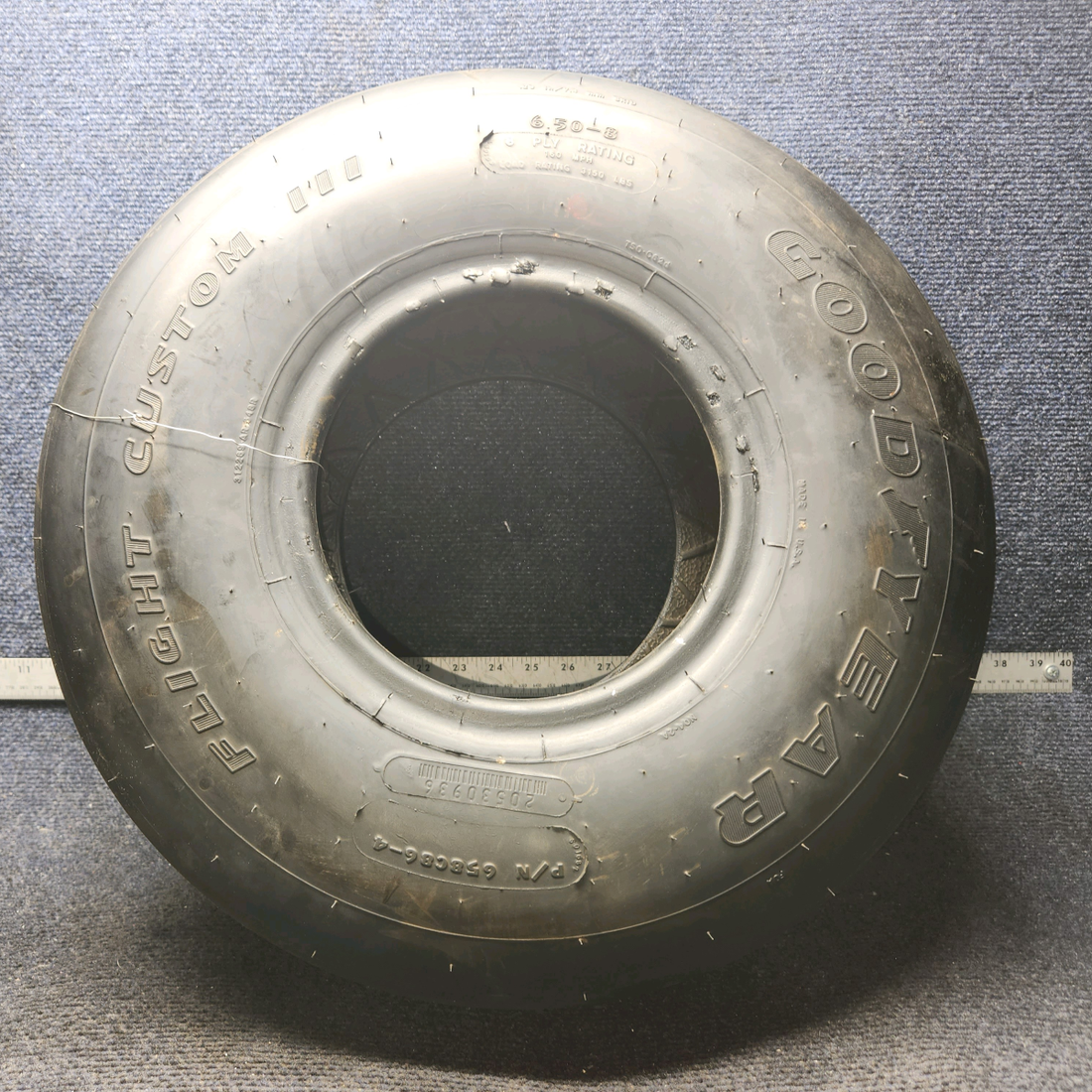 Used aircraft parts for sale, 6.50X8 Goodyear BEECHCRAFT 95-55B Flight Custom III 6.50X8 8 Ply