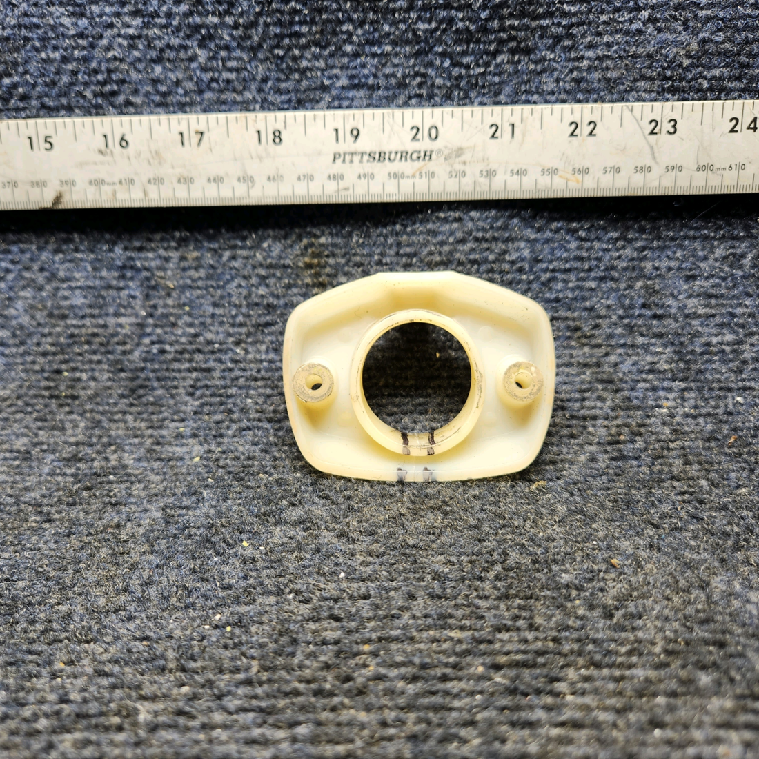 Used aircraft parts for sale, 169-524050 Beechcraft A23A Musketeer Custom III CONTROL COLUMN SUPPORT BEARING - HAS CRACK SEE PHOTOS FOR DETAIL.
