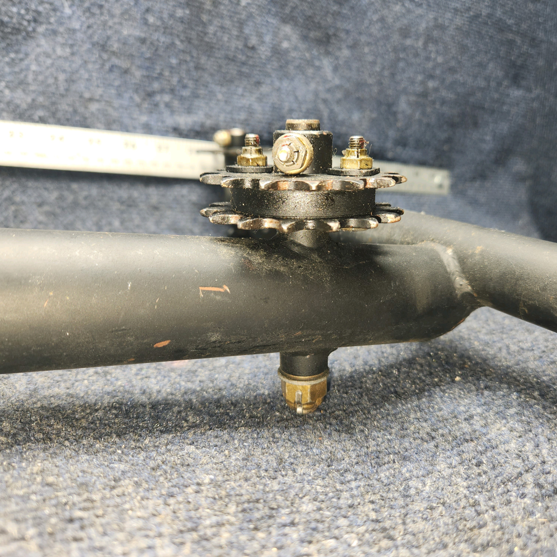 Used aircraft parts for sale, 62019-003 PIPER PA28-140 Control Column Assembly/No Joint