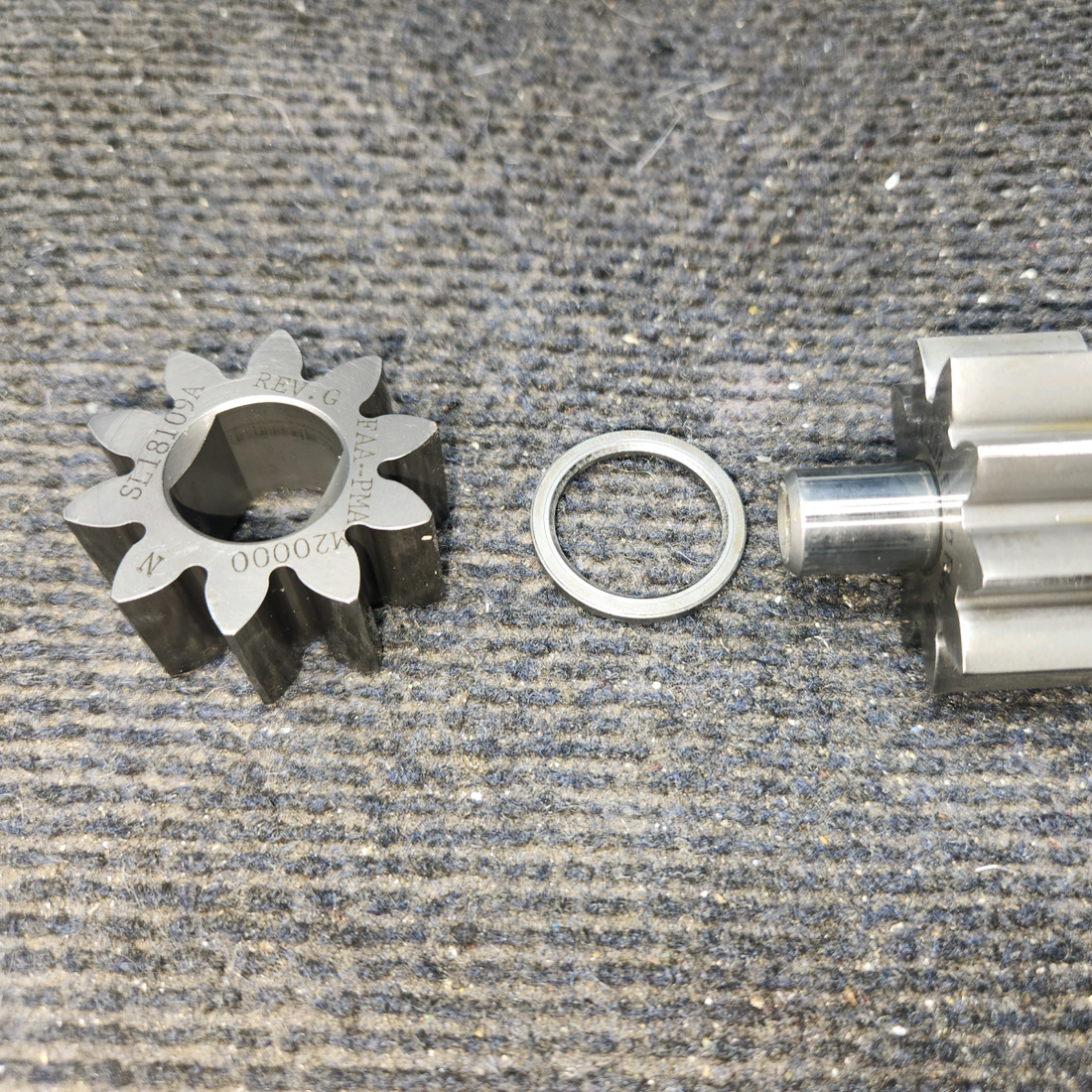 Used aircraft parts for sale, 78531 Lycoming Piper PA-28-140 Body Assembly, Impeller Kit and Shaft