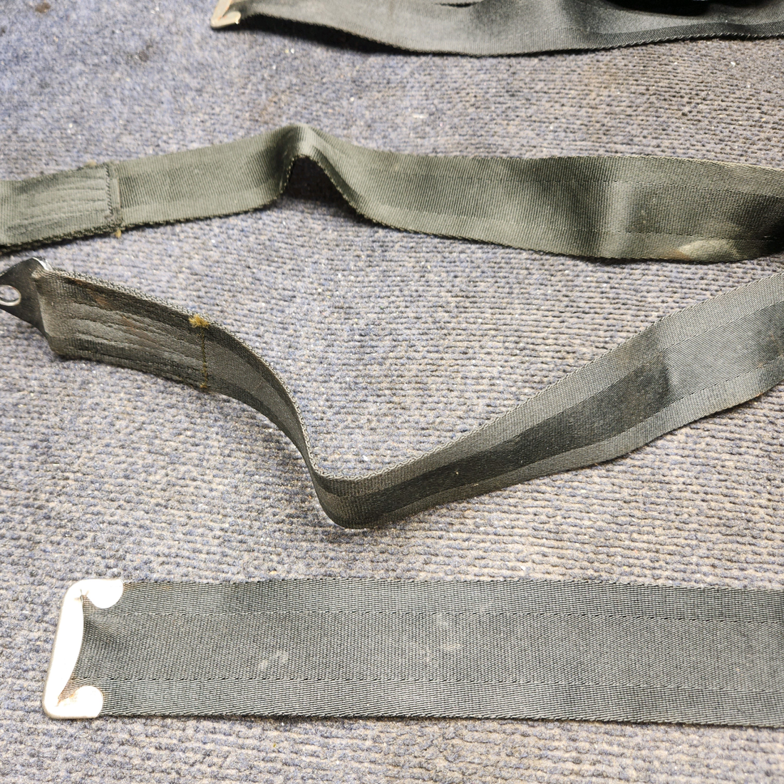 Used aircraft parts for sale, 66804-000, 66805-000 Piper PA28-161 Strap Assembly – Baggage Tie-Down Belts, Rear Cargo