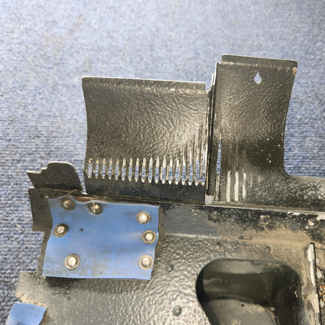 Used aircraft parts for sale, 2455038-2 Cessna 172RG REAR RH BAFFLE ASSY