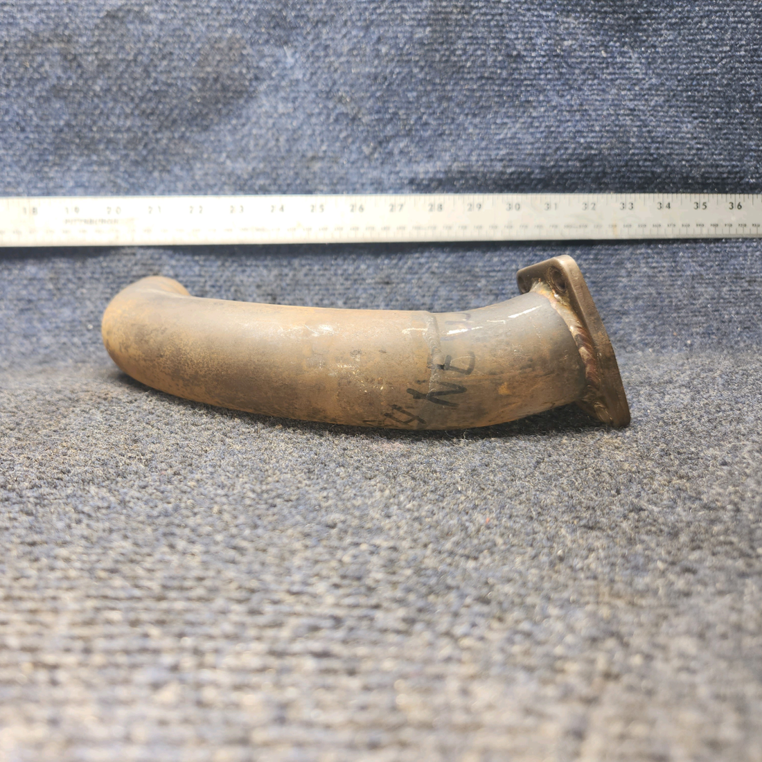 Used aircraft parts for sale, 96-950002-33 BEECHCRAFT 95-55B Exhaust Stack Assembly – Cylinder #5, LH Engine