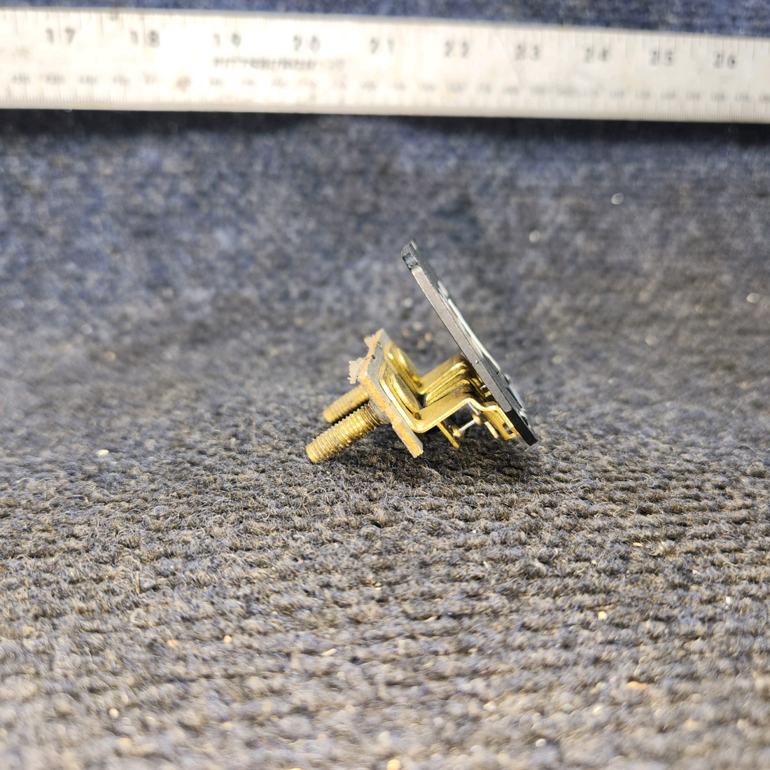 Used aircraft parts for sale, 1502682 Piper PA-28 Amperes Gauge Indicator (12v)