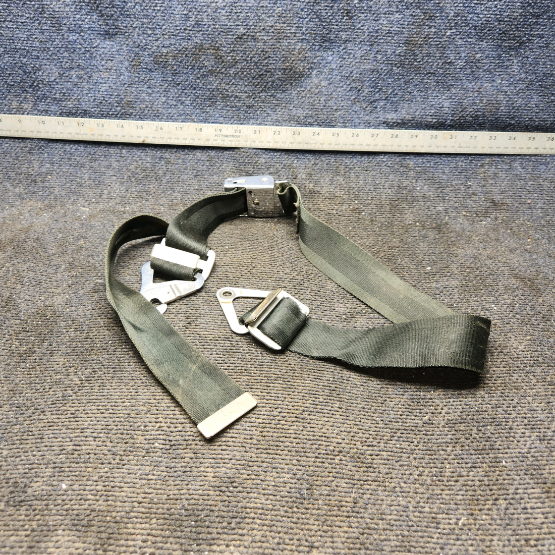 Used aircraft parts for sale, 2-846-745 American Safety cessna 150G Seat Belt Assembly with Anchors