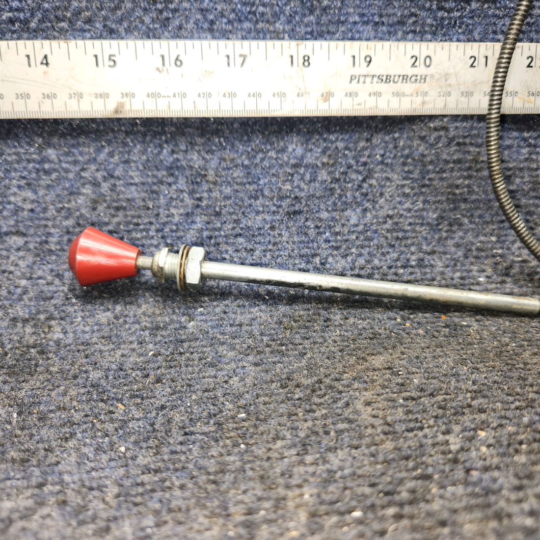 Used aircraft parts for sale, 169-380005-17 Beechcraft C23 SUNDOWNER Cabin Air Control Cable - 48"