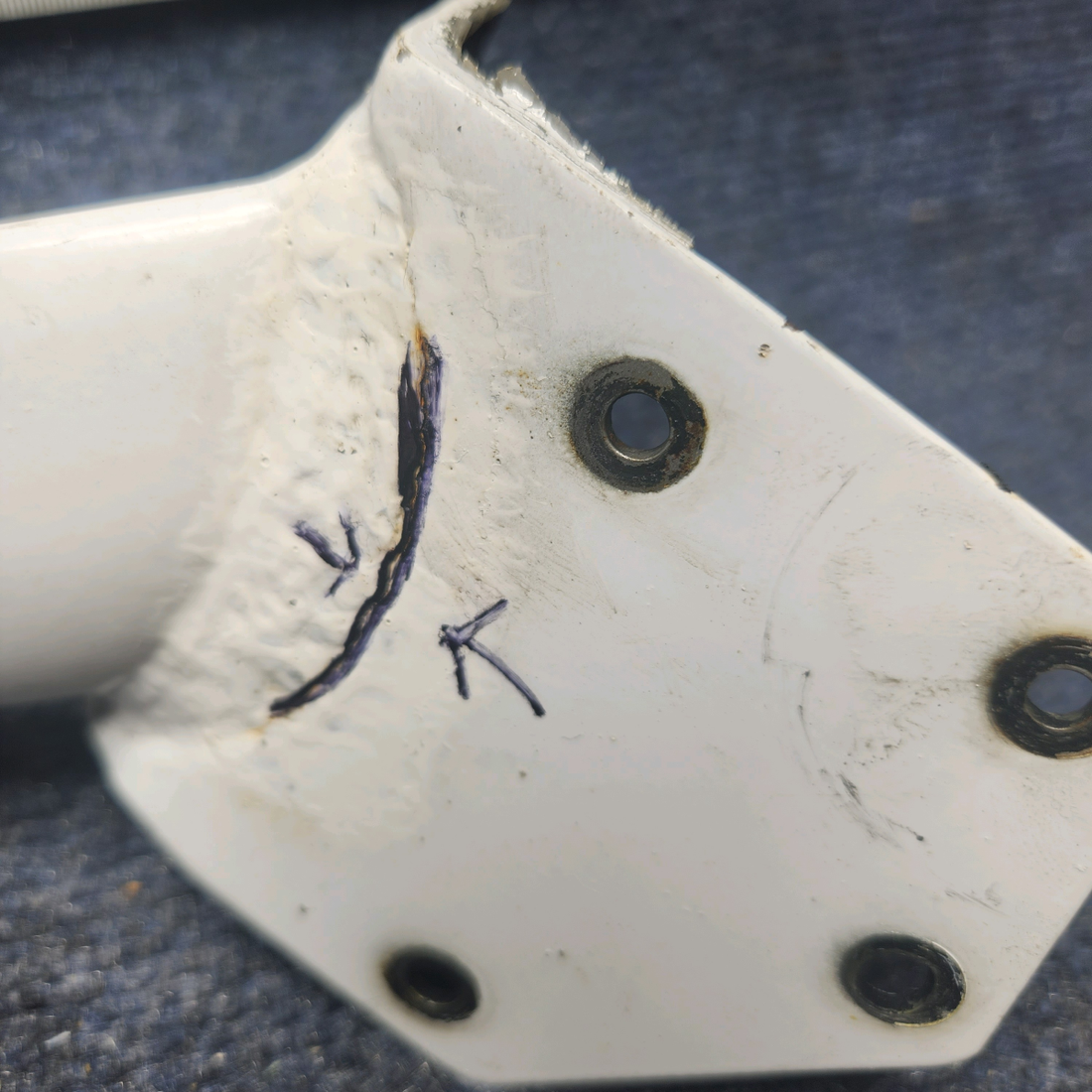 Used aircraft parts for sale, 65384-000 PIPER PA28-161 Warrior III STEP ASSEMBLY