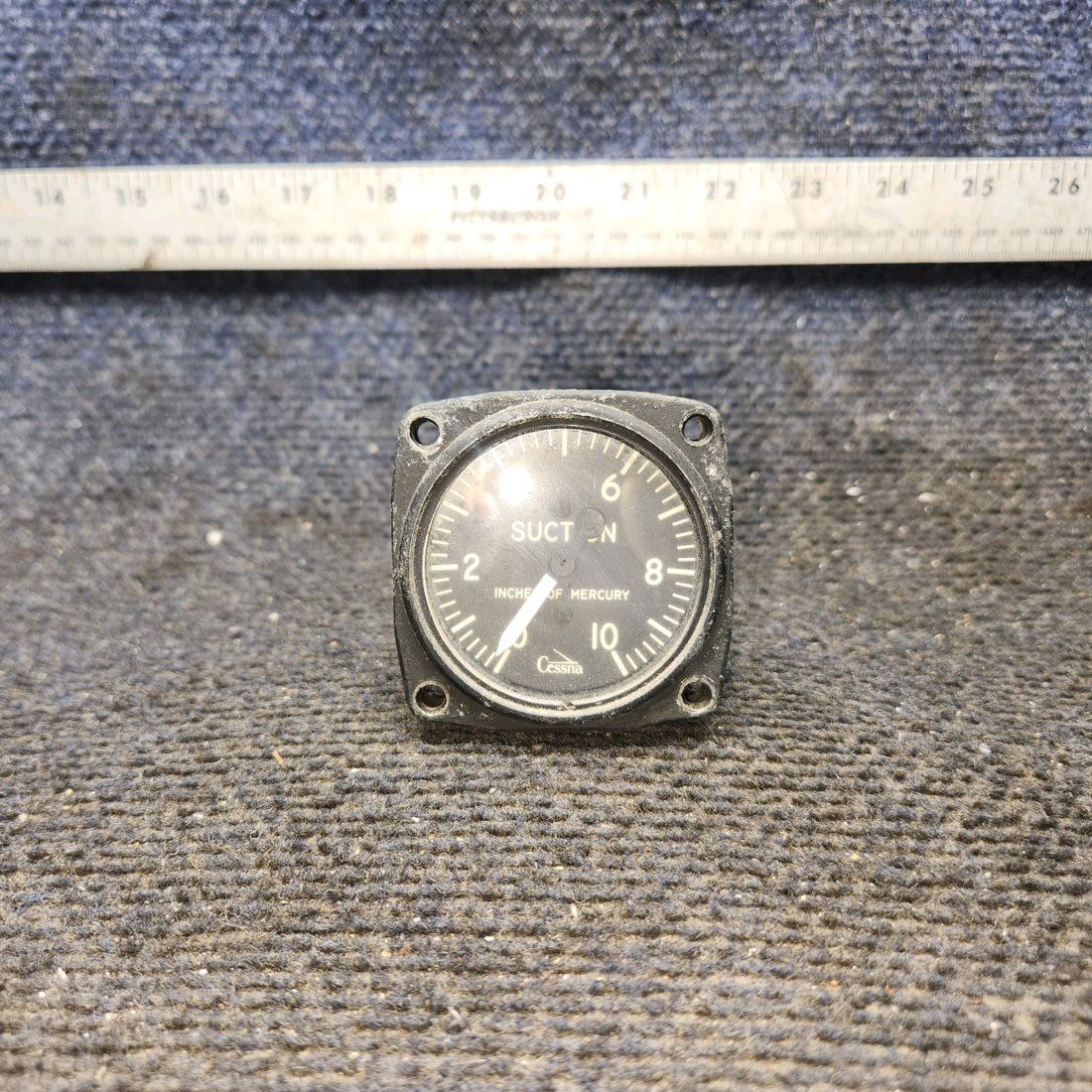 Used aircraft parts for sale, S1414-N1 Standard Precision cessna 150G Suction Indicator