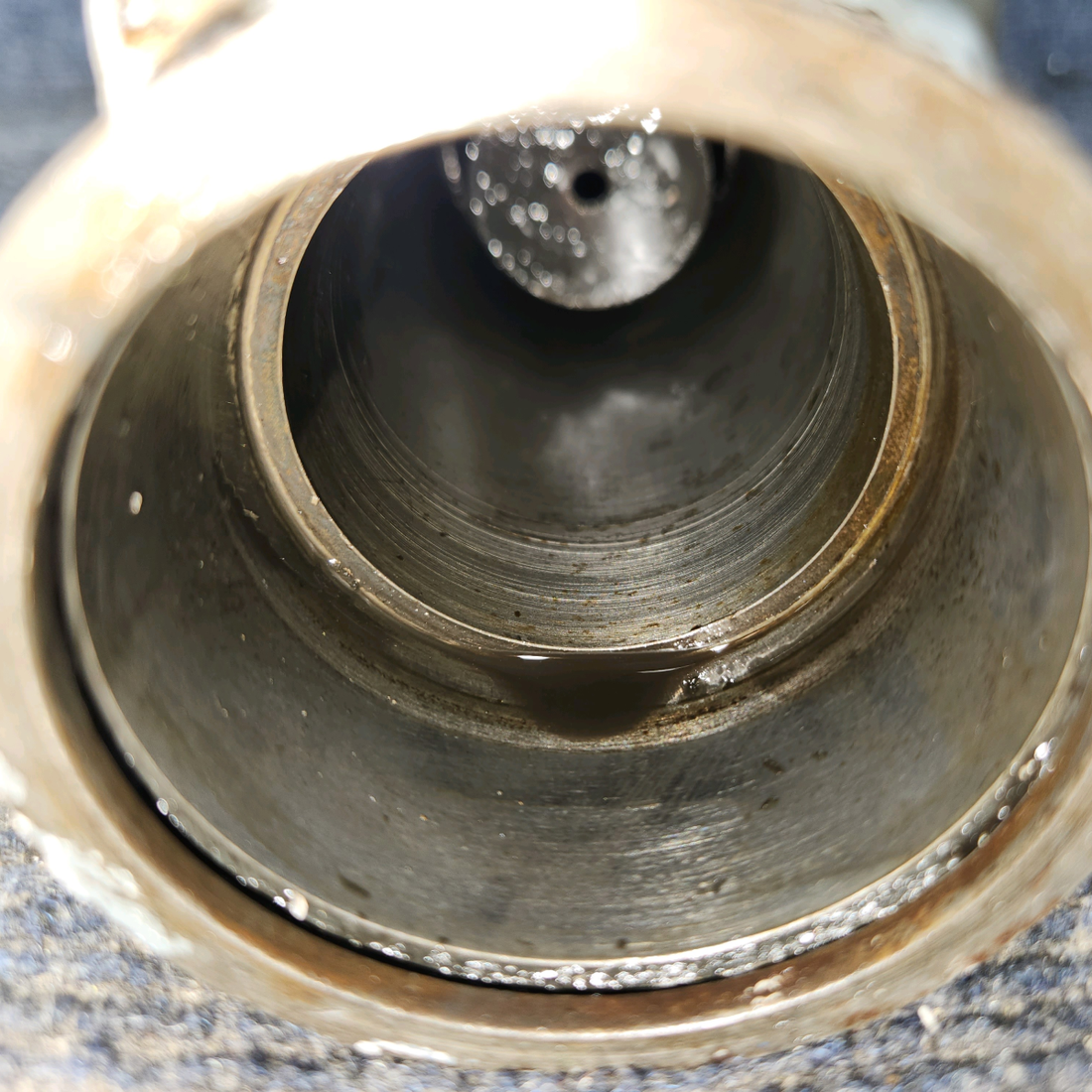 Used aircraft parts for sale, 65888-000 Piper PA-28-140 Nose Gear Outer Upper Tube Assembly