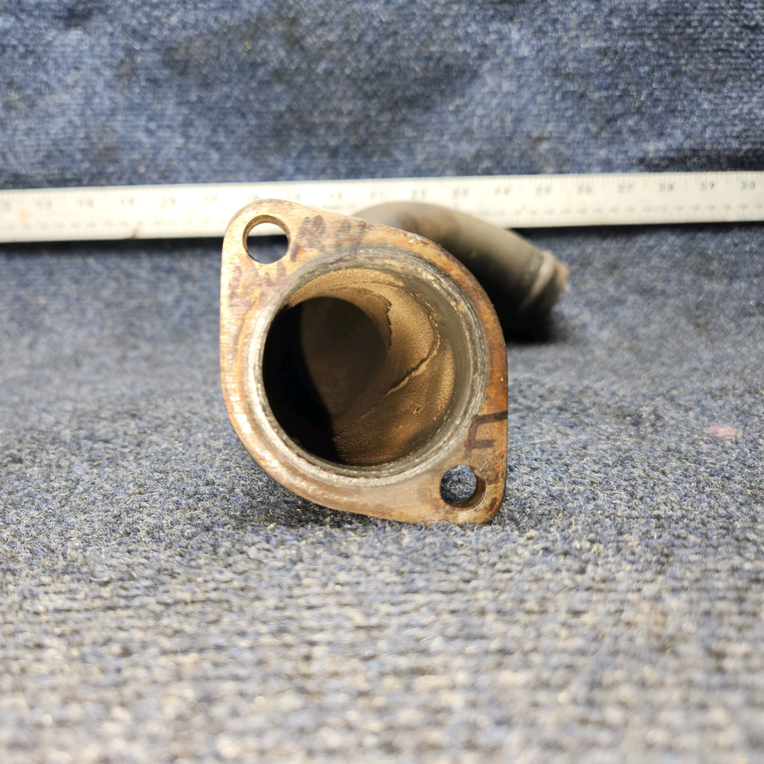 Used aircraft parts for sale, 1754009-1 CESSNA 172K FORWARD EXHAUST RISER LH