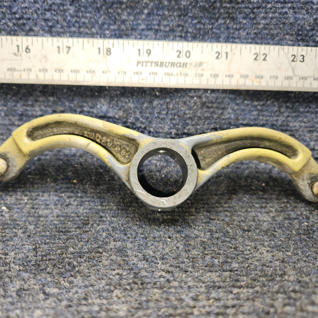 Used aircraft parts for sale, 169-640011-1 Beechcraft A24R Rudder Control Arm