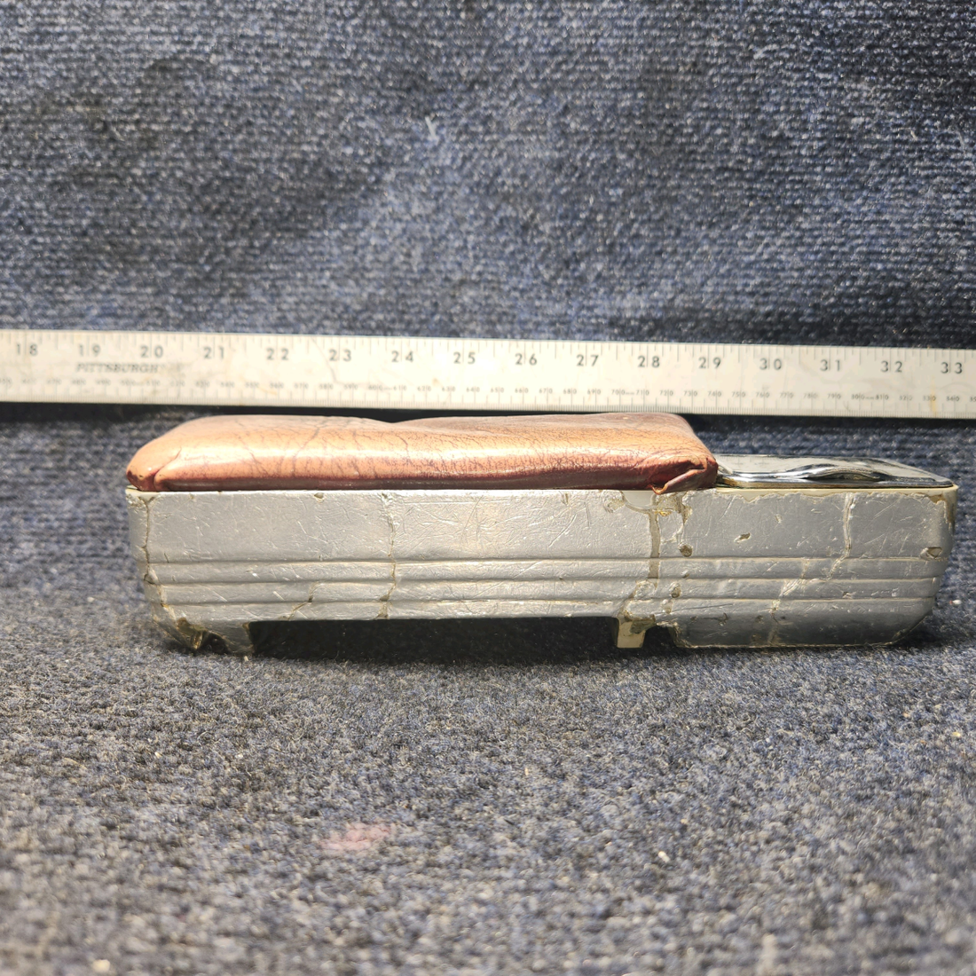 Used aircraft parts for sale, 66710-16 Piper PA28-140 Armrest Housing Assy w/ Ashtray - LH