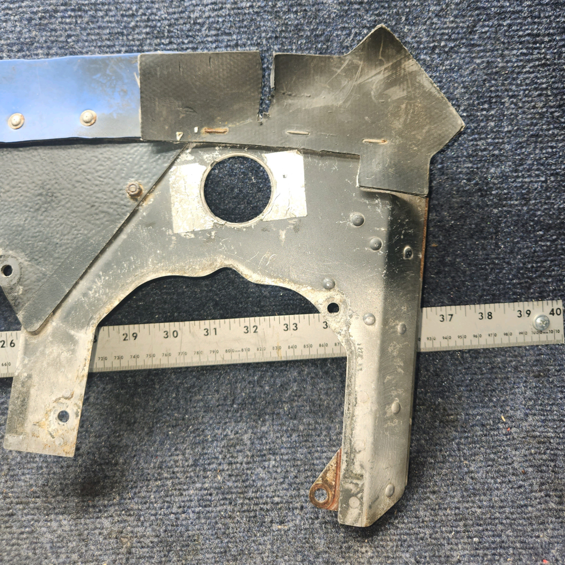Used aircraft parts for sale, 2455039-4 Cessna C172RG MIC Baffle Assy - RH