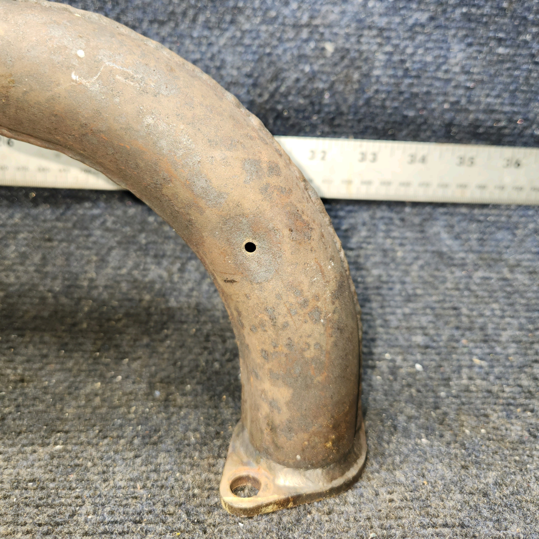 Used aircraft parts for sale, 35-950116 Beechcraft 35-33 Exhaust Stack with EGT Holes – RH