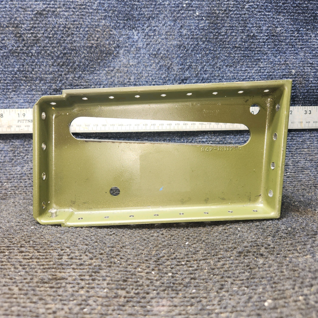 Used aircraft parts for sale, 0541121-2 Cessna 172E Main Gear Support Outboard RH (Zinc Chromate)