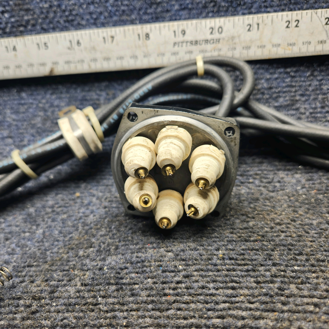 Used aircraft parts for sale, E/SB20-6 Skytronic Ignition Harness Six Cylinder - LH/RH - S200 Magneto