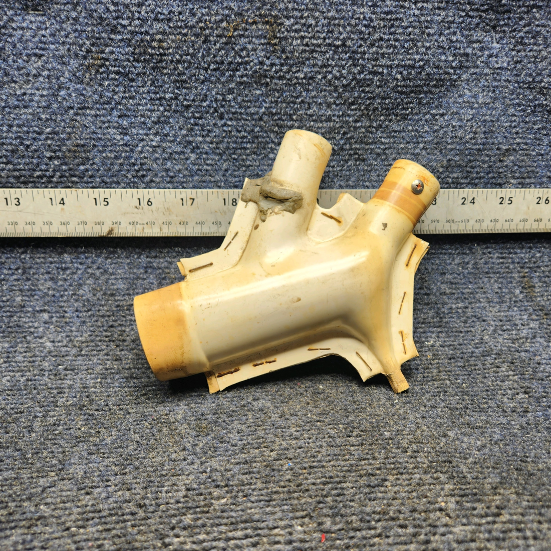Used aircraft parts for sale, 69-554006-9 Beechcraft A23A Musketeer Custom III FRESH AIR FEED PLENUM