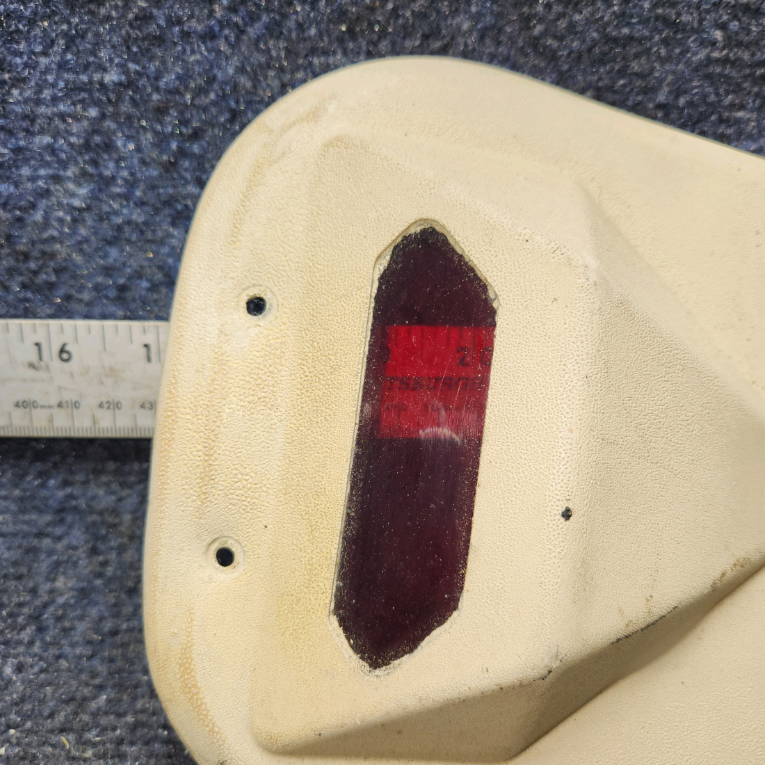 Used aircraft parts for sale, 0710103-1 Cessna C175 Cover Plate Light