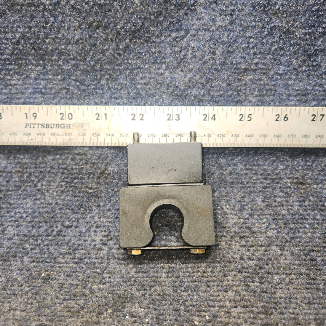 Used aircraft parts for sale, 63456-000, 65050-000, 63455-000 Piper PA28-140 Rudder Bar Support Block