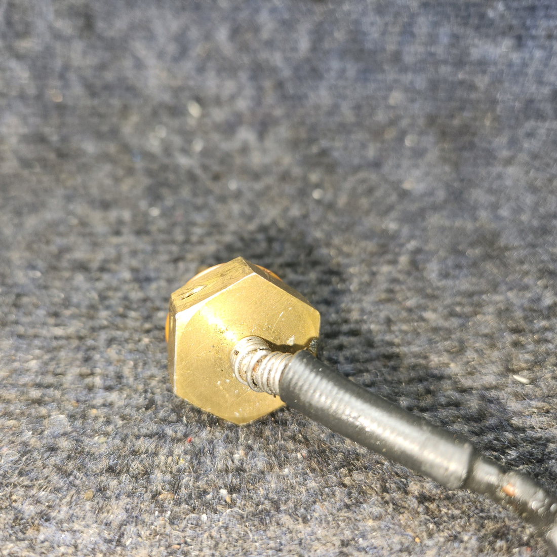 Used aircraft parts for sale, P-120 Electronics International Inc Continental O-300 Cessna 172 Oil Temp Probe