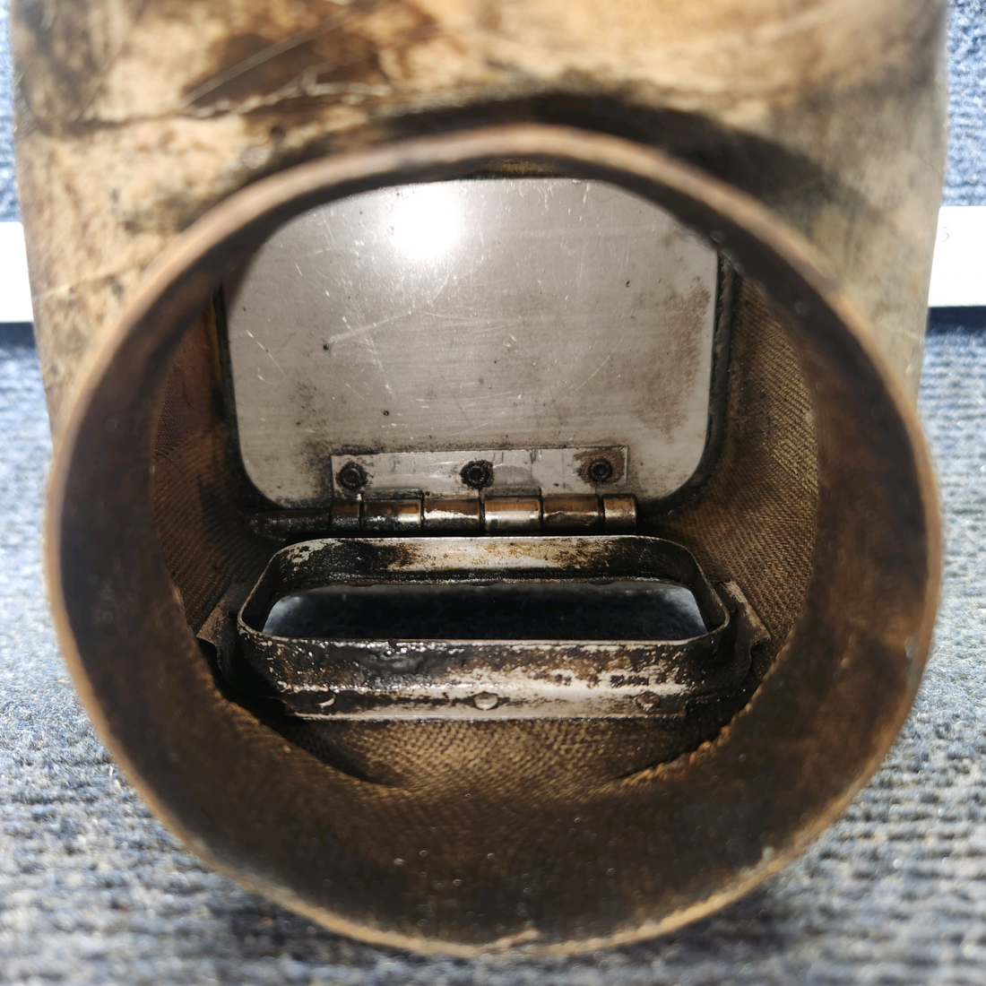 Used aircraft parts for sale, 0553001-1 Cessna 172E Warm Air Valve with Seat