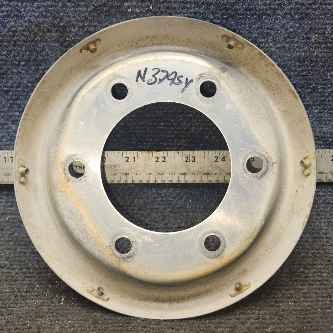 Used aircraft parts for sale, 0550321-4 cessna 172N Spinner Bulkhead Assembly