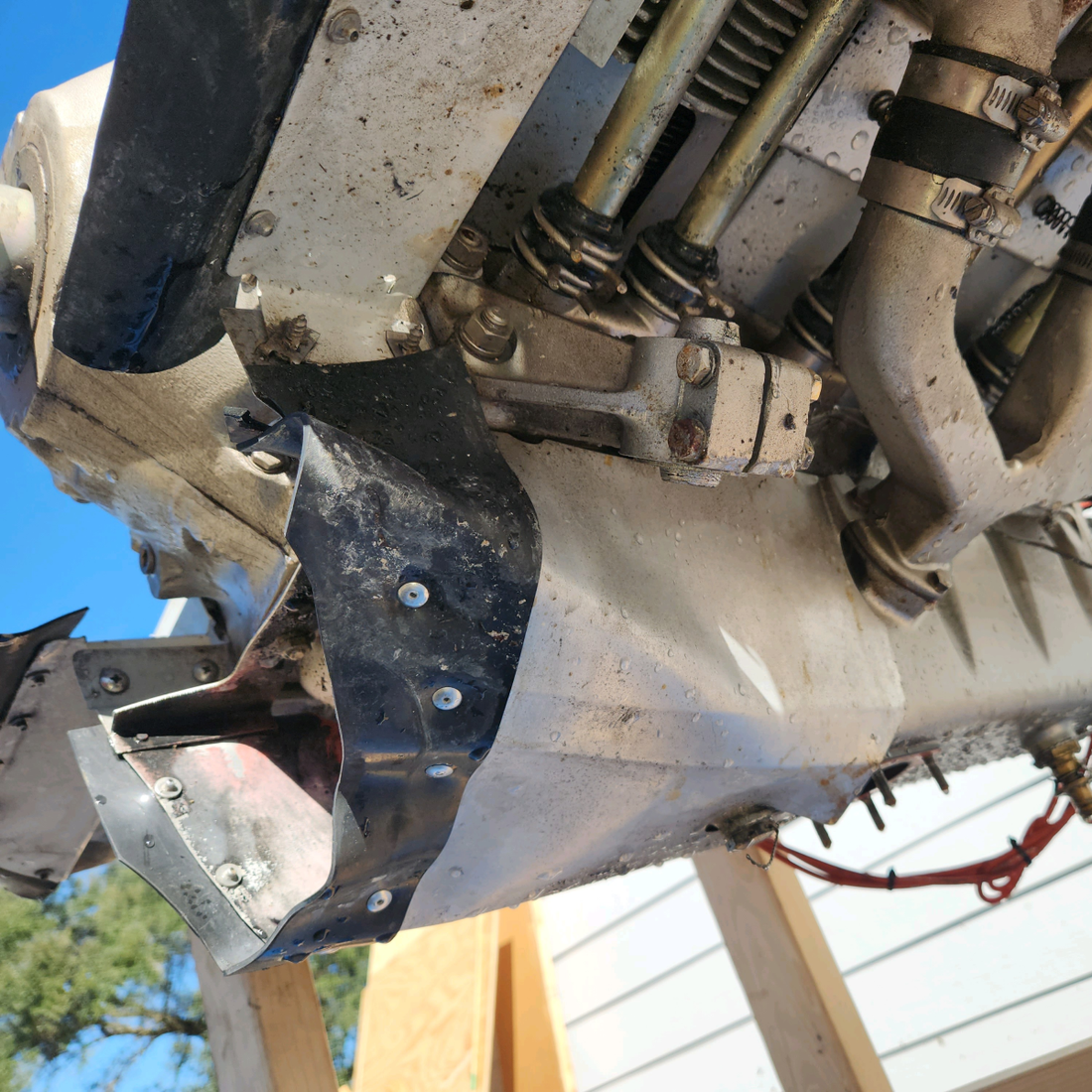 Used aircraft parts for sale, O-300-D Continental O-300-D Cessna 172E Aircraft Engine (Prop-Strike) 285OH