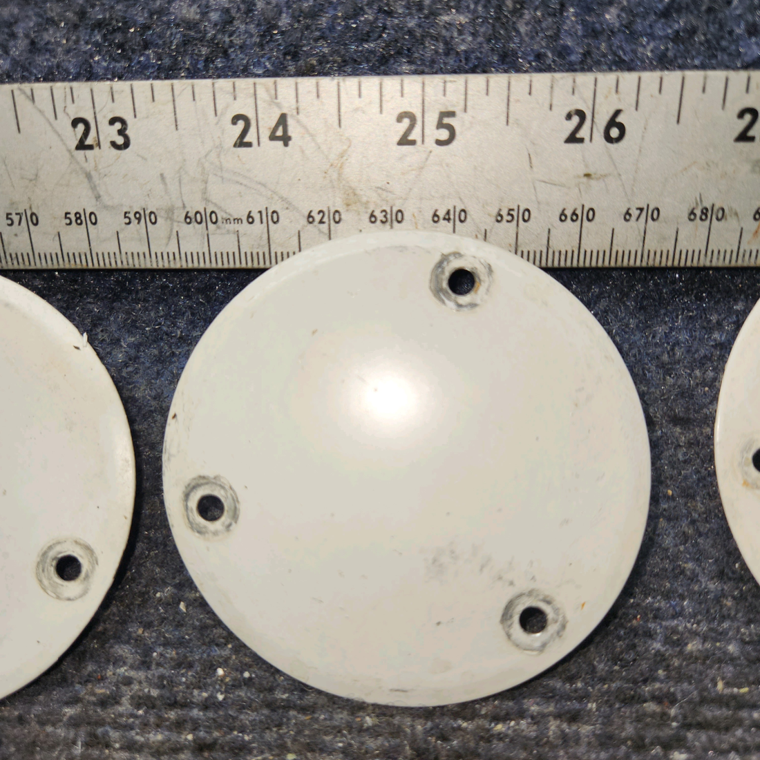 Used aircraft parts for sale, S225-3 Cessna 172 Flap Inspection Cover Plate Set of 4