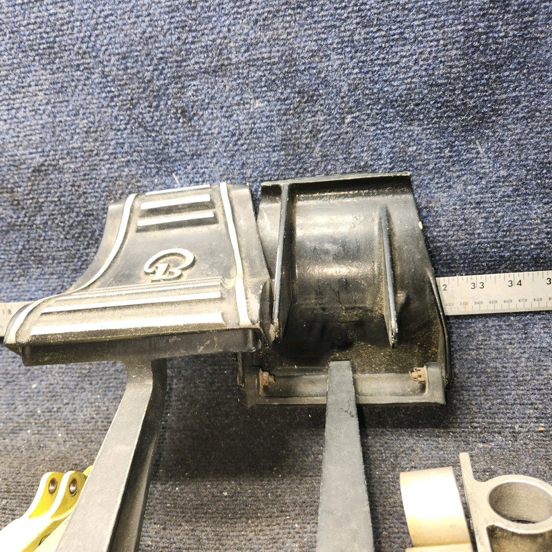 Used aircraft parts for sale, 169-524013-1 Beechcraft C23 SUNDOWNER Rudder Pedal Installation Assy