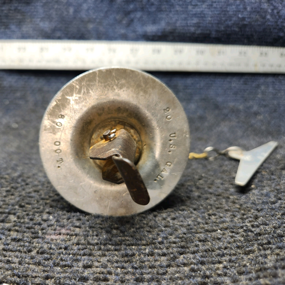 Used aircraft parts for sale, 55669 Moeller BEECHCRAFT F35 Fuel Cap