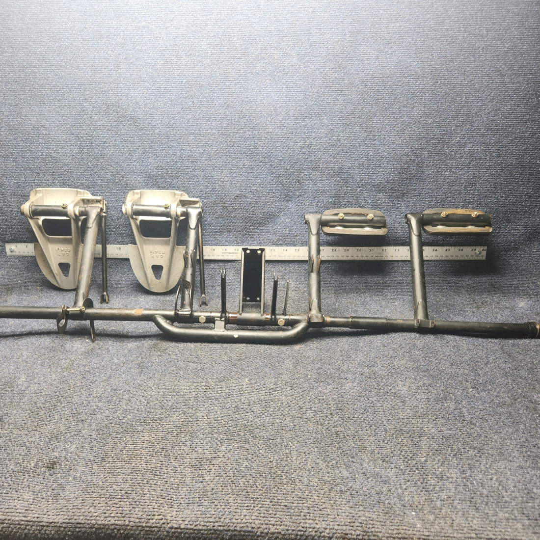 Used aircraft parts for sale, 63459-002 Piper PA28-140 Rudder Pedal Assy LH Brake Only