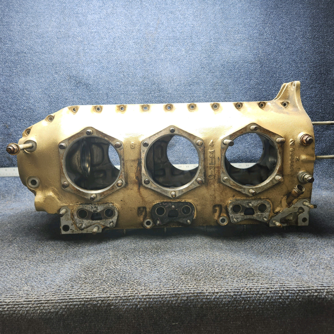 Used aircraft parts for sale, 530836 Continental O-300-D Cessna 172F Crankcase