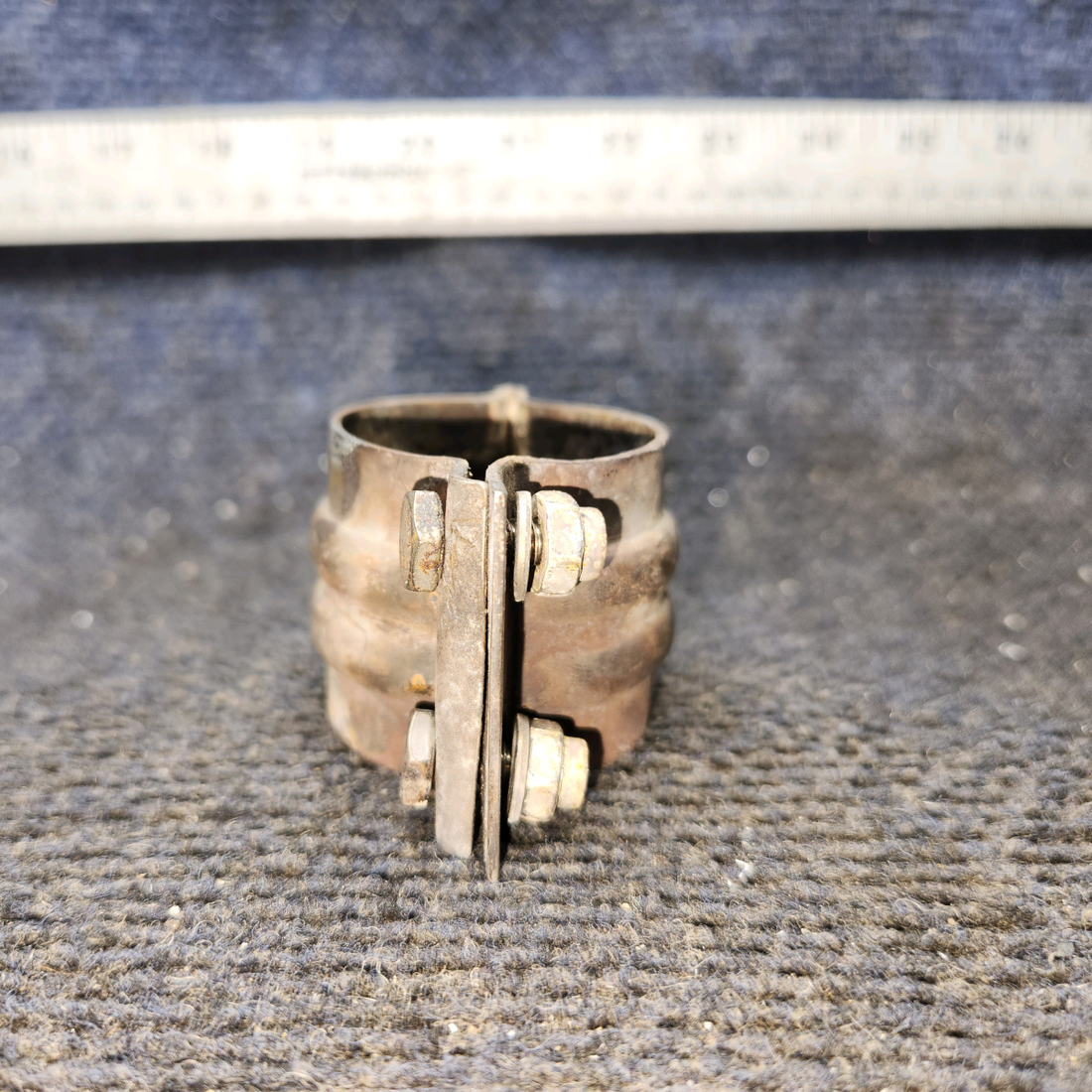 Used aircraft parts for sale, 0550176-50 Cessna 172E Exhaust Clamp Assy