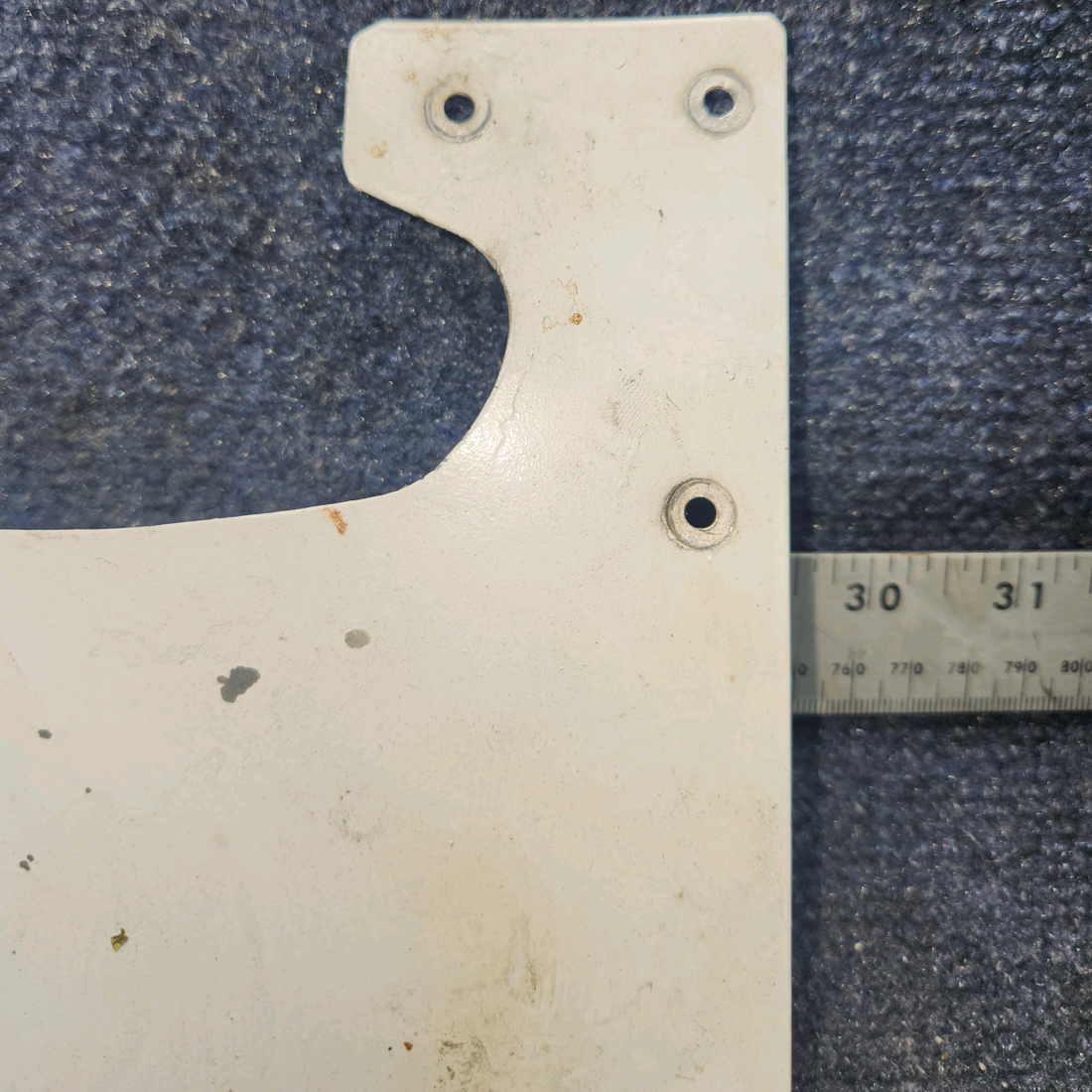 Used aircraft parts for sale, 65688-002 Piper PA28-161 Fairing Plate - LH