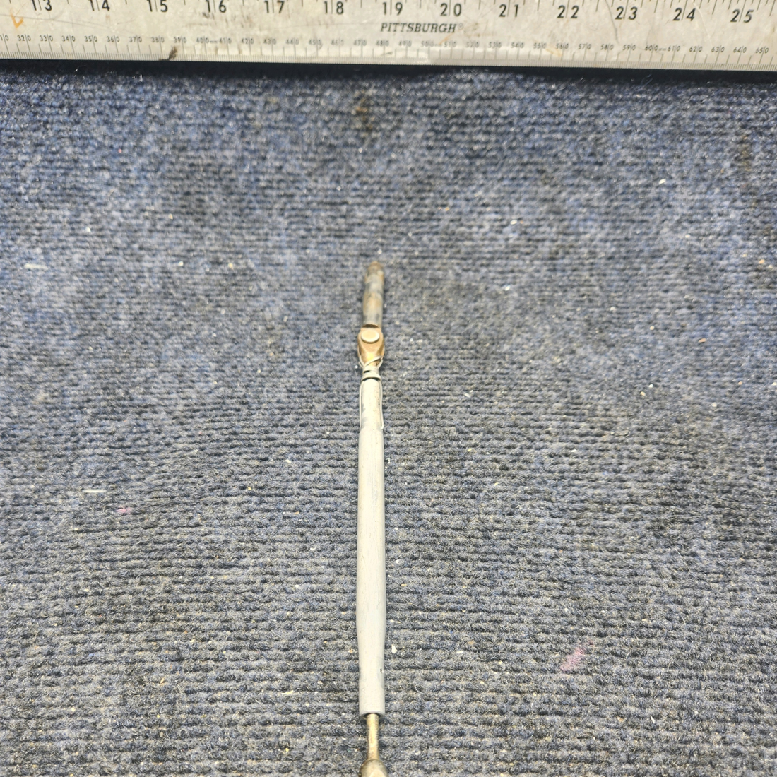 Used aircraft parts for sale, 96-420033-11 / 96-420033-13 Beechcraft F33A CABIN DOOR LATCH TUBE W/ PIN