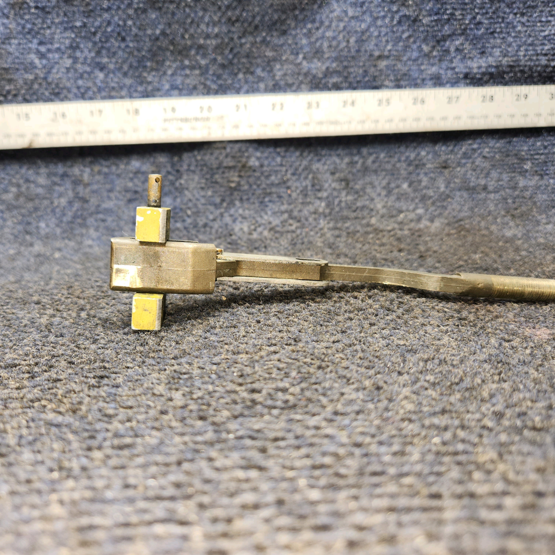 Used aircraft parts for sale, 35-400414 BEECHCRAFT 95-55B Cabin Door Latch Bolt Guide