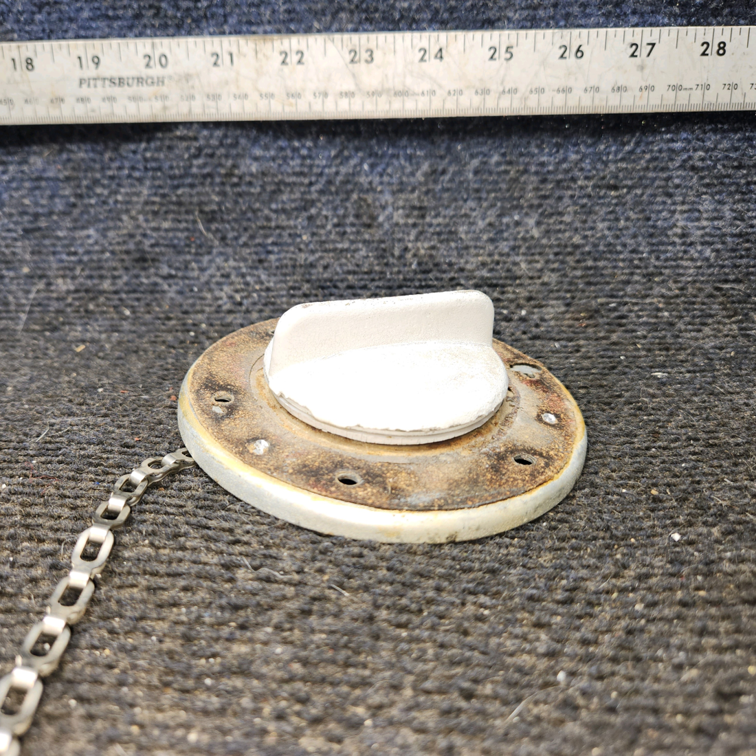 Used aircraft parts for sale, C156003-0101 cessna 172N Fuel Cap Assembly