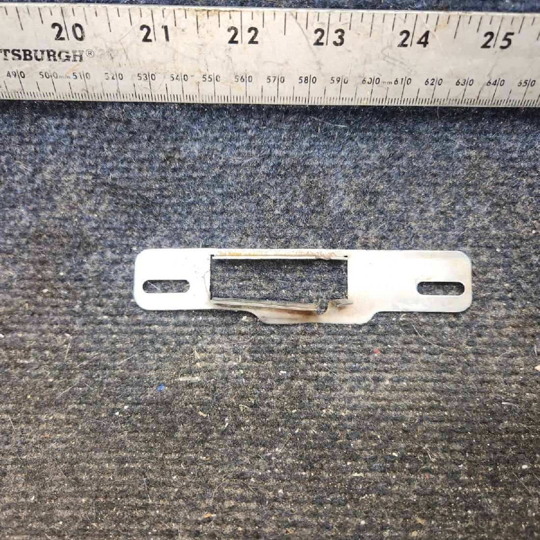 Used aircraft parts for sale, 79234-000 piper PA-28-181 Cabin Door Latch Plate