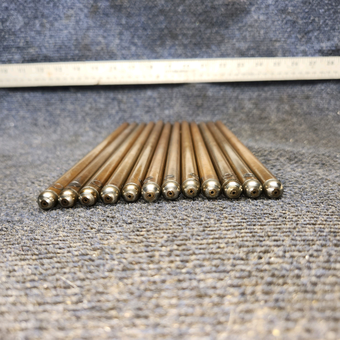 Used aircraft parts for sale, 537870 Continental O-300-D Cessna 172F Push Rod Tube - Set of 12