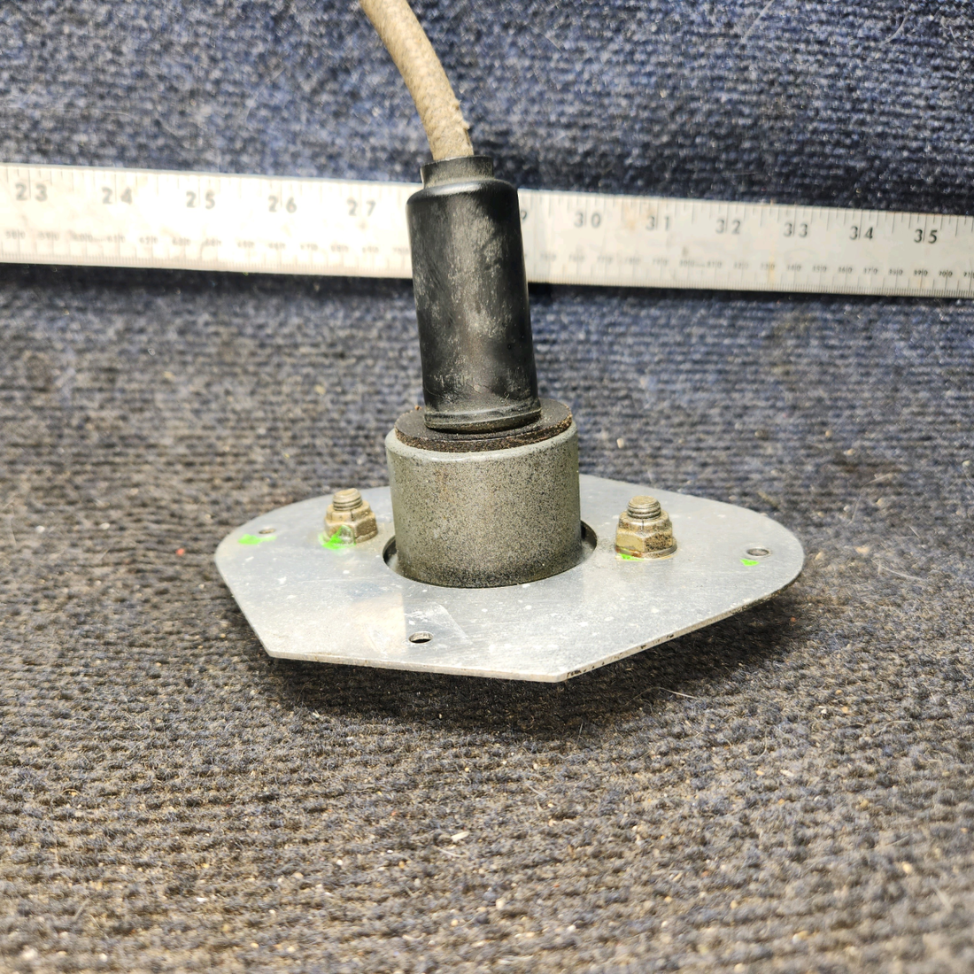 Used aircraft parts for sale, 62226-000, 62227-000, 89097-003 Cole Hersee piper PA-28-181 Auxiliary Power Receptacle Spacer