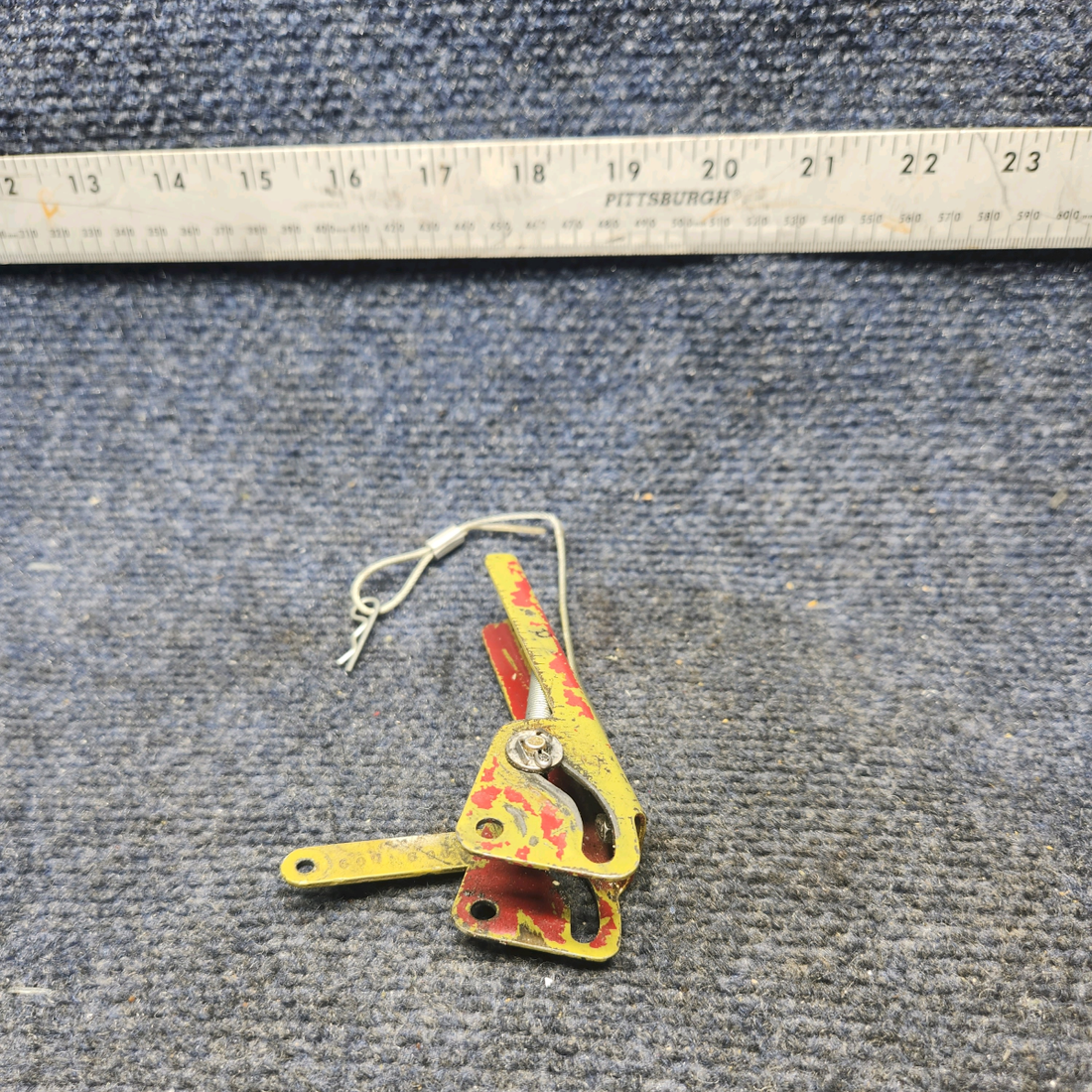 Used aircraft parts for sale, 350191-501 Mooney M20K BAGGAGE DOOR EMERGENCY LATCH HANDLE